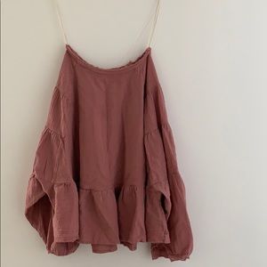 Free people peblum top